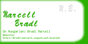 marcell bradl business card